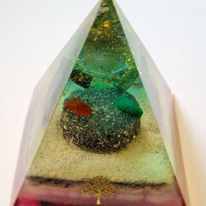 Orgonit življenja, Piramida, velikost 11 x 11 cm